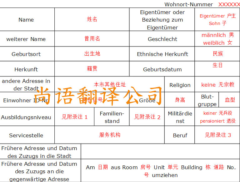 戶口本翻譯公司收費標準是什么？